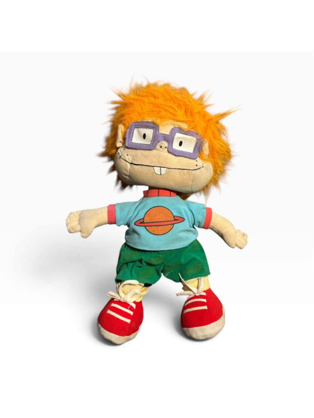 Y2k 2000 Kids Nanco Rugrats Chuckie Finster Stuffed Animal Plush